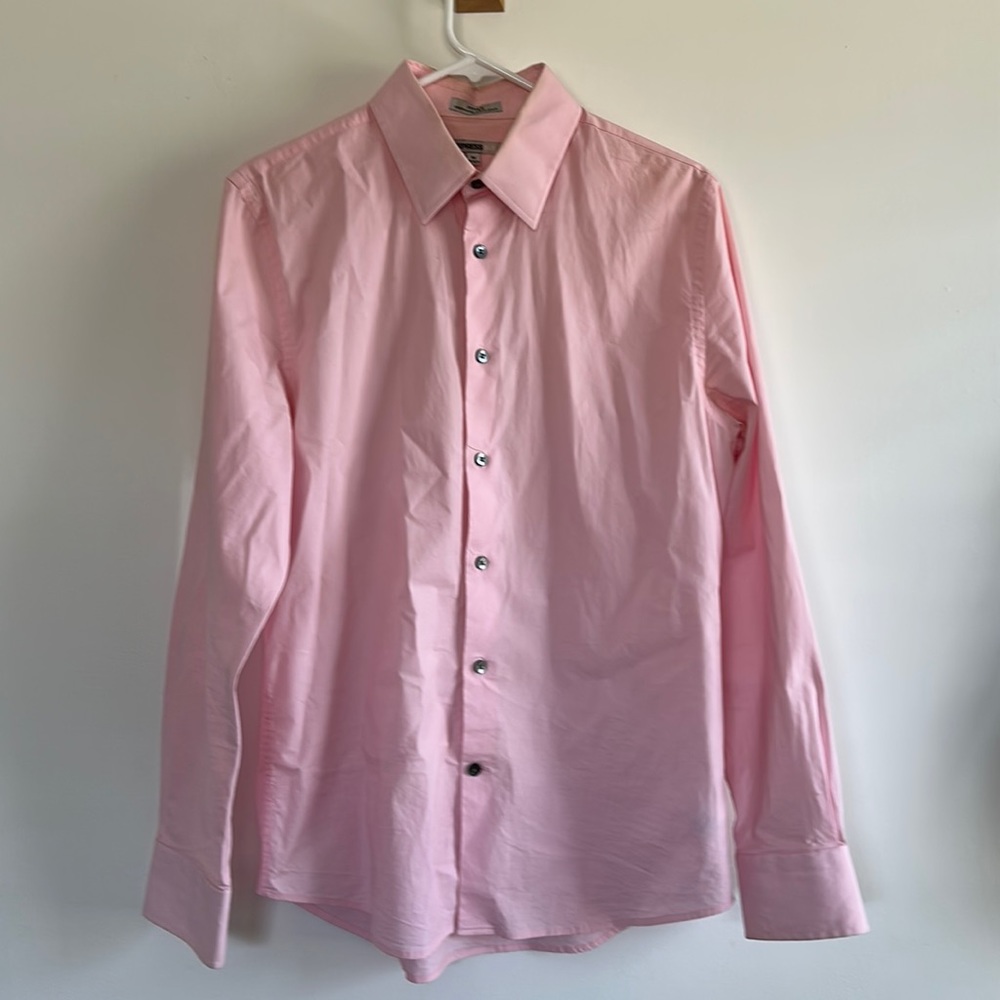 Express 1MX Dress Shirt. Men’s M. Pink.